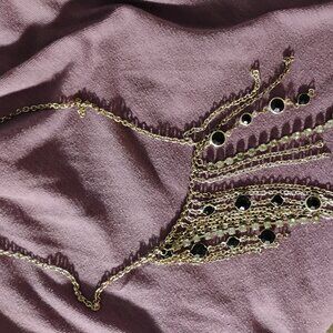 Dangling elegant fashion necklace.